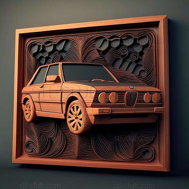 3D мадэль BMW E28 (STL)